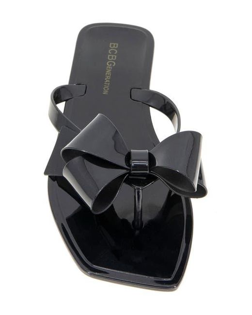BCBGeneration White Lima Jelly Sandal