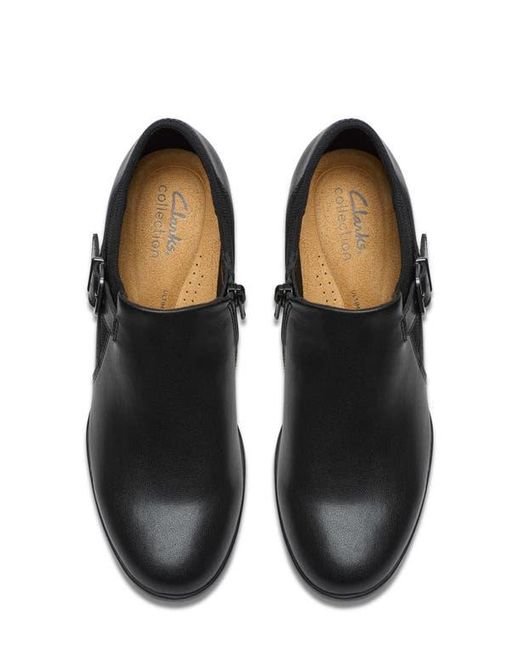 Clarks Black Emily2 Darcey Bootie