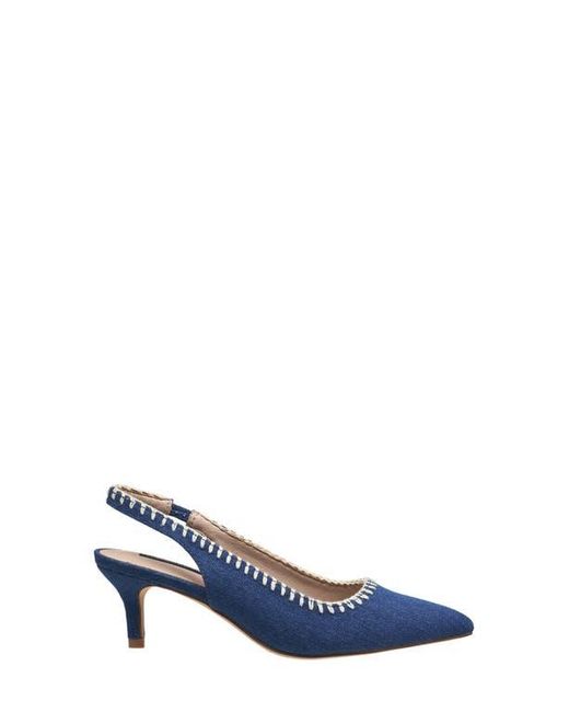 French Connection Blue Quinn Slingback Pump