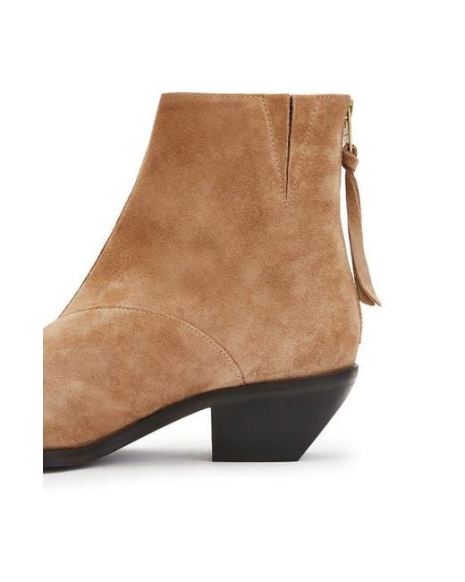 AllSaints Brown Lenora Bootie