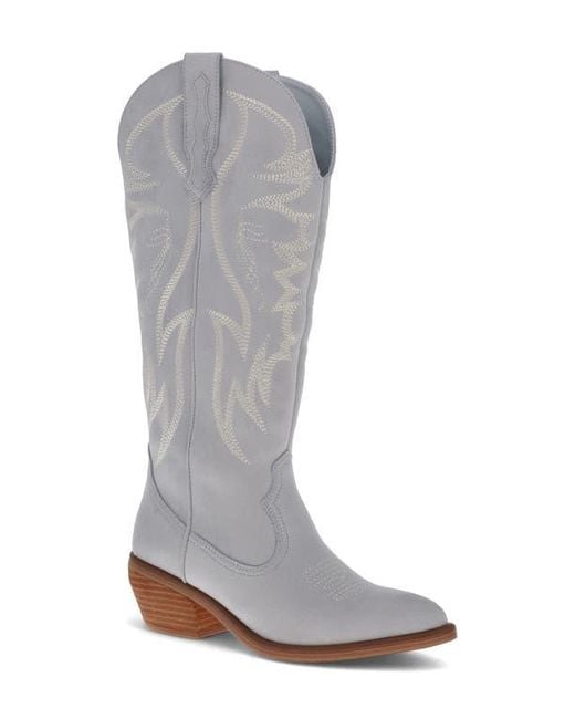 MIA White Kyd Western Boot