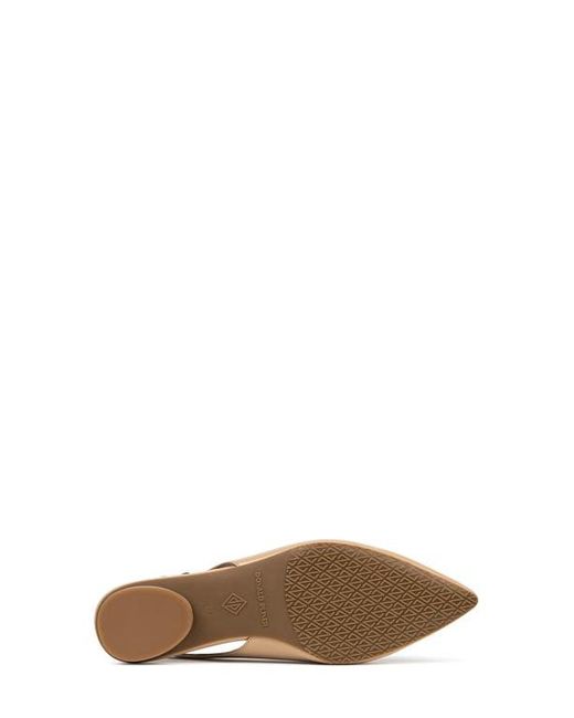 Donald J Pliner Natural Slingback Chain Loafer