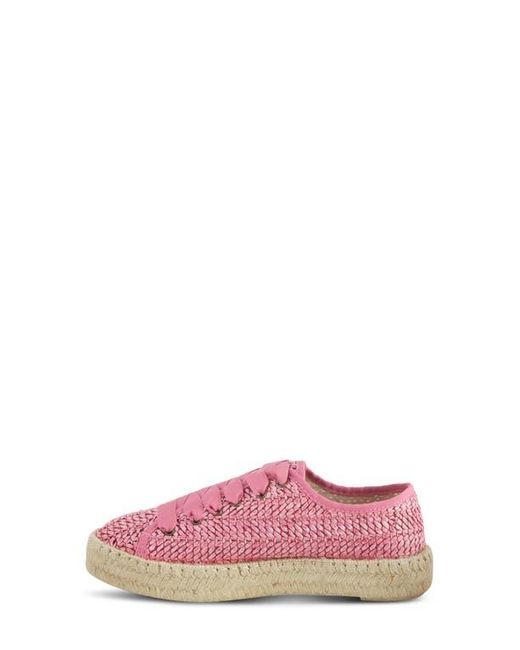 AZURA BY SPRING STEP Pink Cheryll Espadrille Sneaker