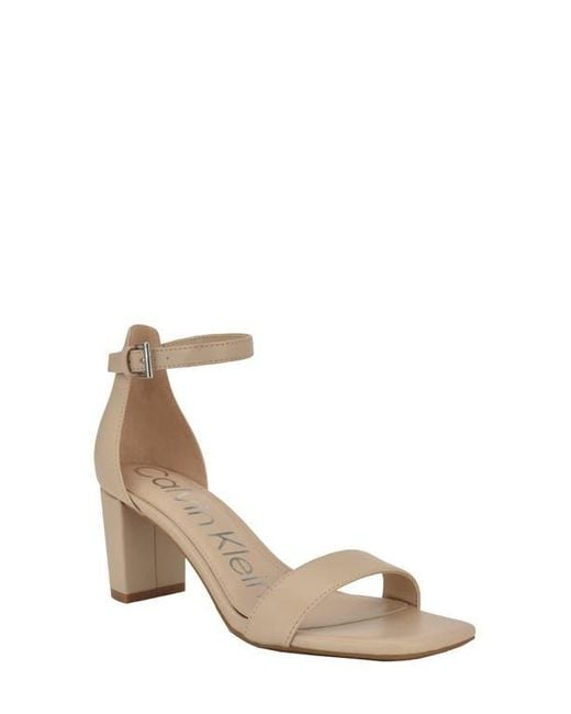 Calvin Klein Metallic Nolene Sandal
