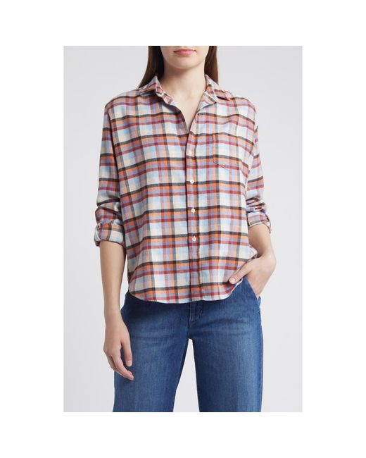 Frank & Eileen Blue Eileen Relaxed Button-Up Shirt