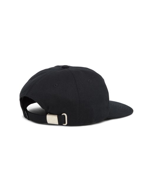 Volcom Black Full Stone Cotton Dad Baseball Hat for men