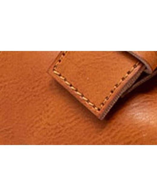 In Touch Footwear Brown Soraya Buckle Platform Wedge Slide Sandal
