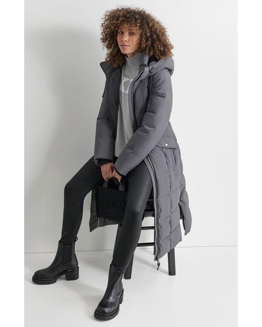 Dkny maxi coat new arrivals