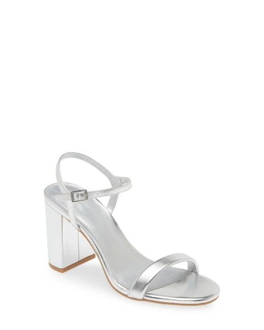 BP. White Lexy Sandal
