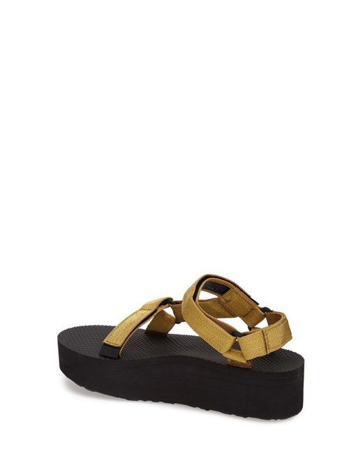 black platform tevas