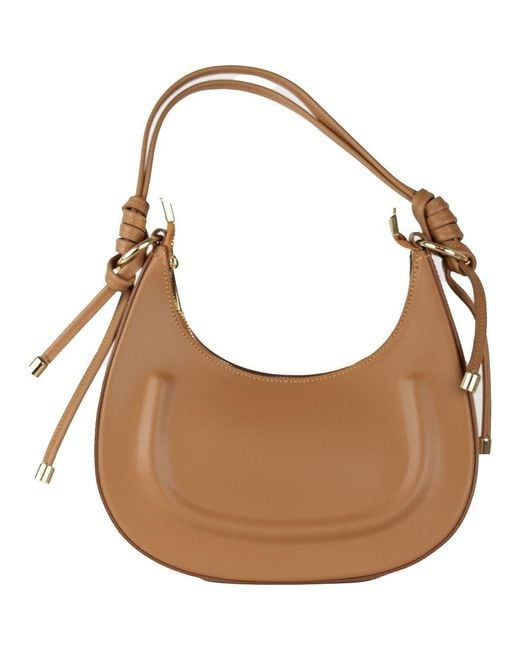 Persaman New York Brown Carole Shoulder Bag