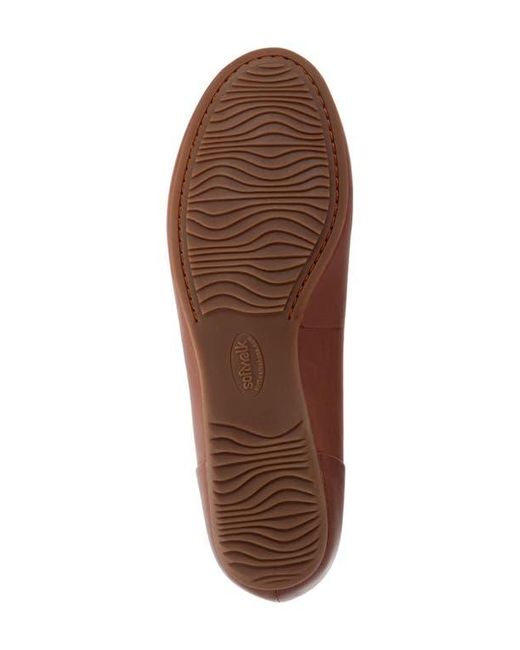 Softwalk® Brown Shiraz Flat