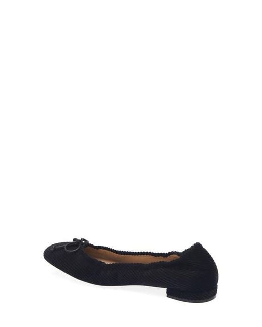 Stuart Weitzman Black Bria Ballet Flat