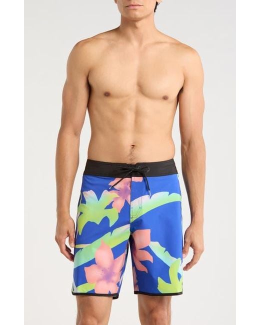Volcom Blue Infuse Swim Trunks for men