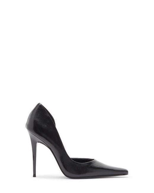 Steve Madden Black Elegant Pointed Toe D'Orsay Pump