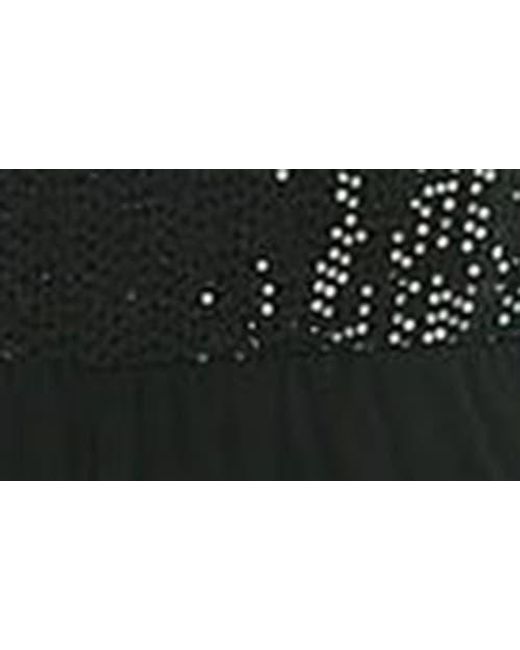 Bebe Black Disco Dot Jumpsuit