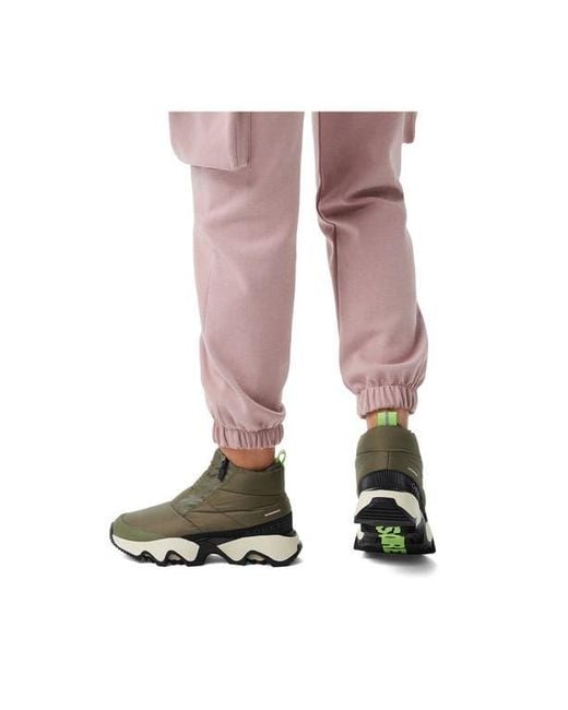 Sorel Green Kinetic Impact Waterproof Zip Bootie
