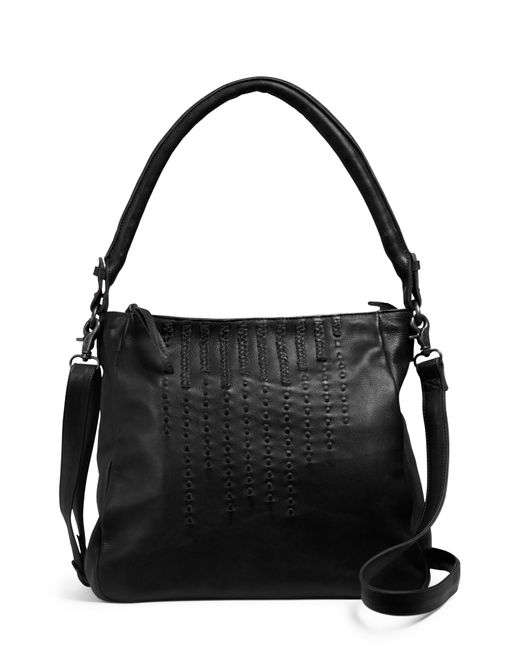 Day & Mood Milicent Leather Hobo Bag In Black At Nordstrom Rack Lyst