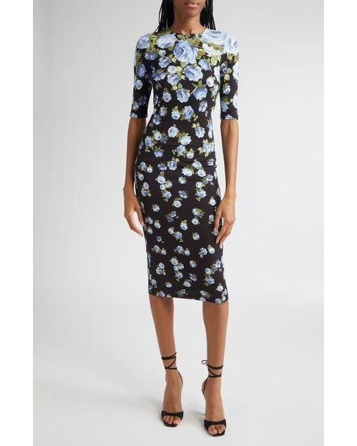 alice and olivia black dress with flowers Women's Alice + Olivia Black Dresses