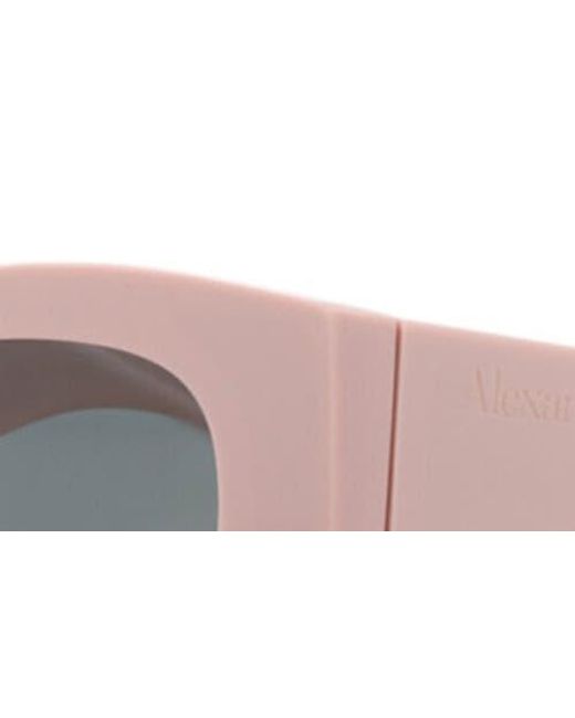 McQueen Multicolor 50Mm Gradient Square Sunglasses