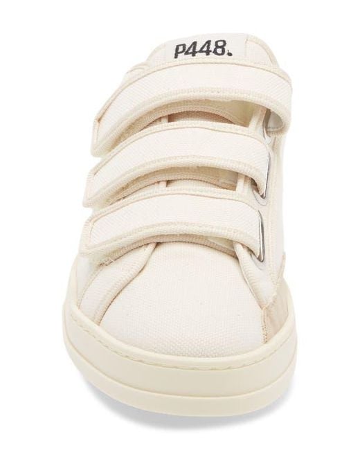 P448 White John Low Top Sneaker