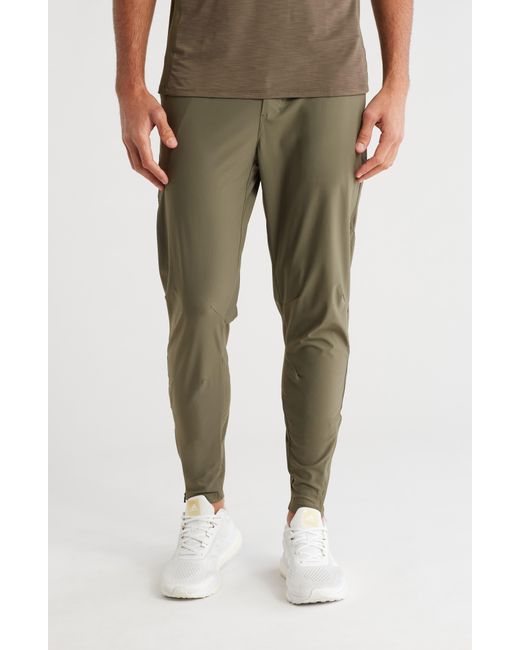 Kenneth Cole Green Active Tech Stretch Joggers for men