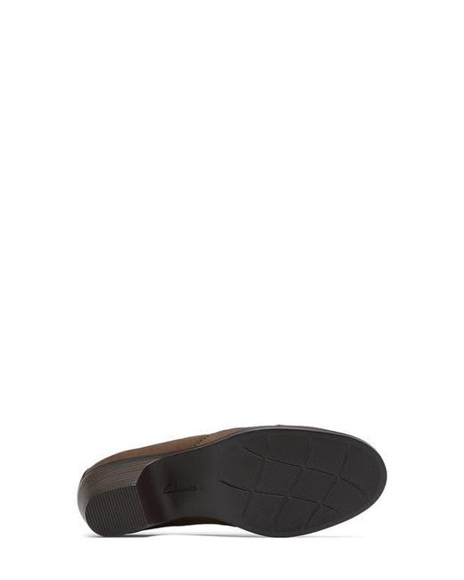 Clarks Brown Emily Vine Bootie