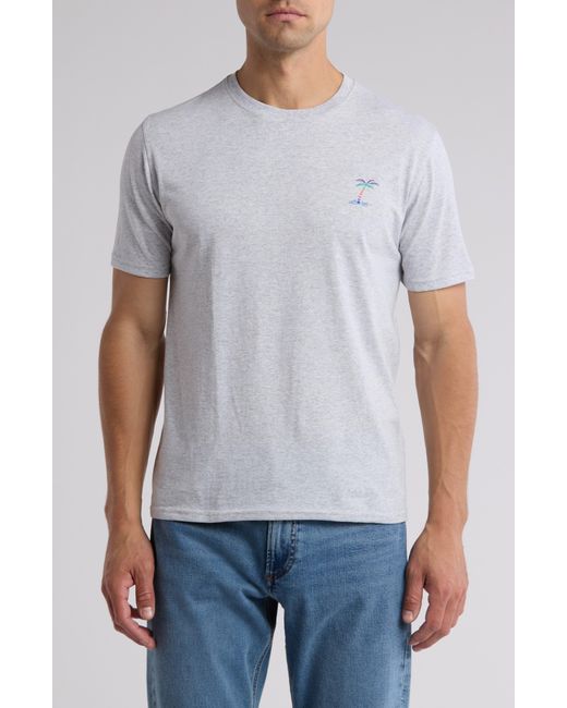 Kahala Gray Kahiki Cotton T-shirt for men