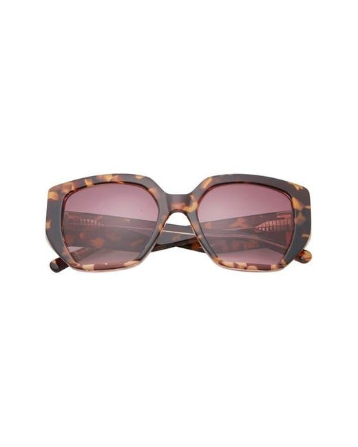 Ted Baker Purple 54Mm Gradient Square Sunglasses