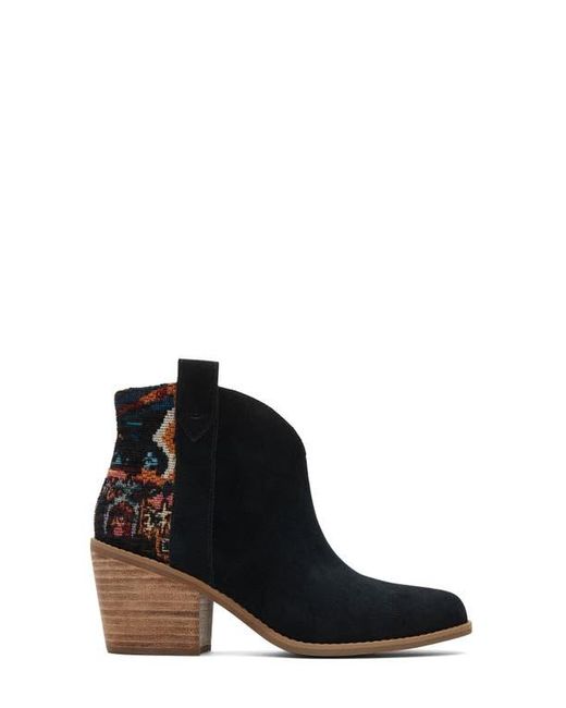 TOMS Black Constance Bootie