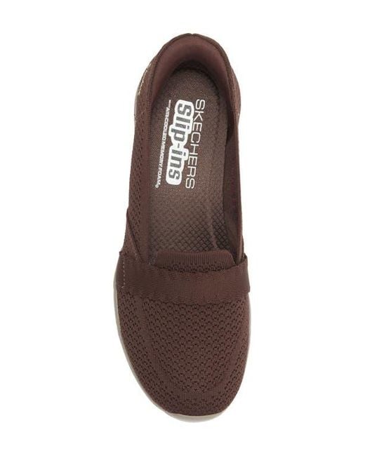 Skechers Brown Slip-Ins Seager Sneaker
