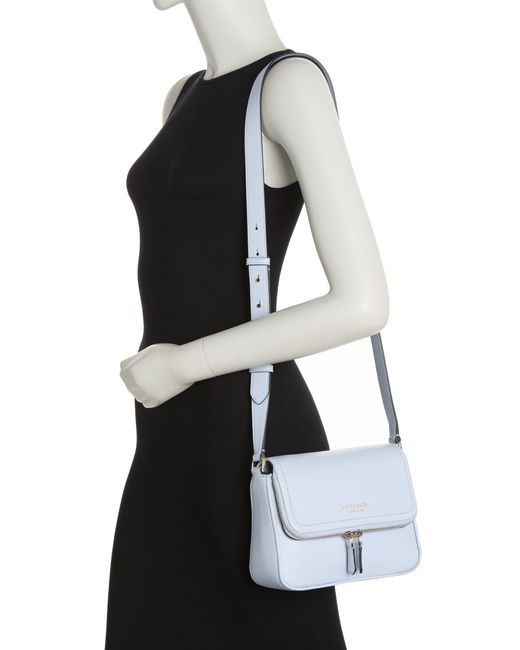 Kate Spade Run Around Large Flap Crossbody Bag in Black Lyst