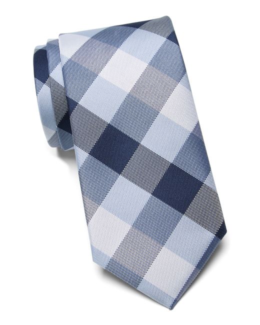 Nautica Blue Newton Plaid Tie for men