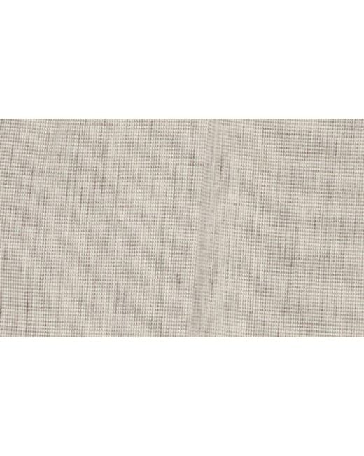 DKNY White Flat Front Pants