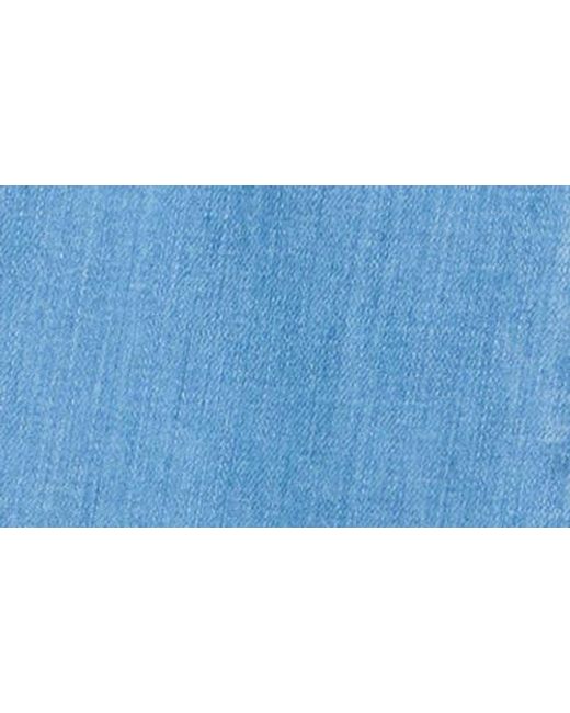 L'Agence Blue Ali High Waist Ankle Slim Flare Leg Jeans