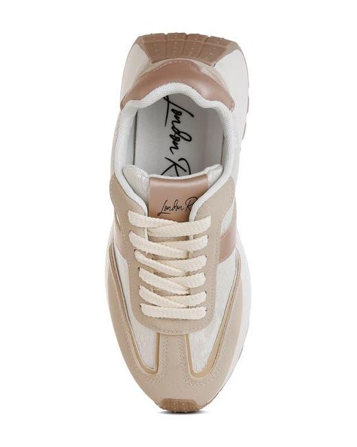 LONDON RAG White Squeaker Sneaker