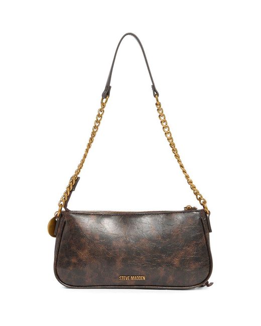 Steve Madden Brown Bcelia Fringe Shoulder Bag