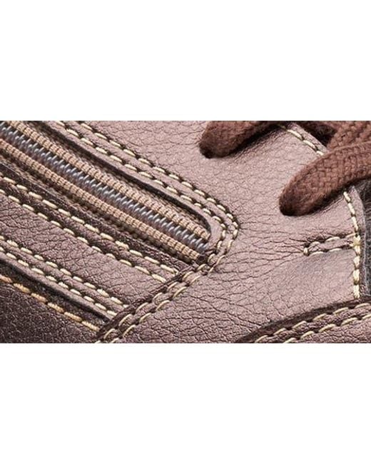 Clarks Brown Bryianne Bayla Sneaker