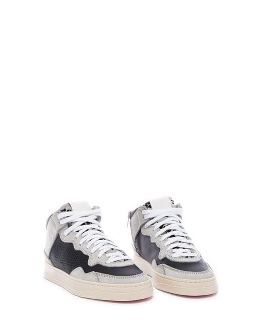 P448 White Bali Low Top Sneaker