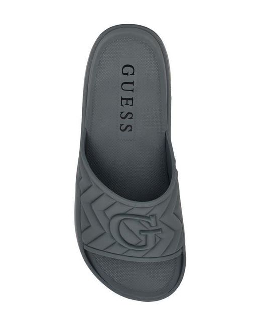 Guess Black Moliano Slide Sandal for men
