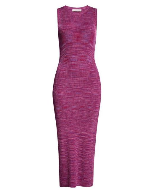 Ramy Brook Pink Priscilla Space Dye Knit Dress