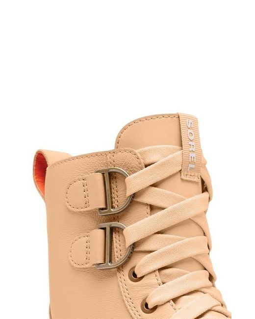 Sorel Brown Caribou X Waterproof Leather Lace-Up Boot