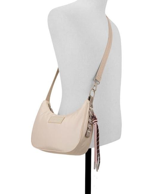 Hunter Natural Loop Back Nylon Crossbody Bag