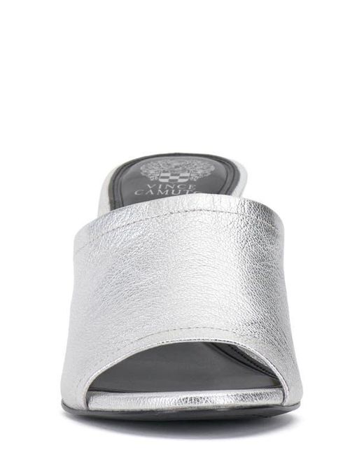 Vince Camuto White Alyysa Slide Sandal