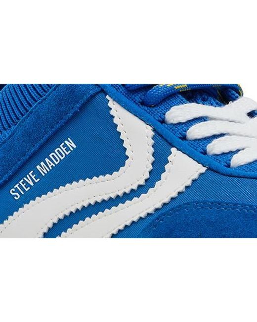 Steve Madden Blue Reboot Sneaker