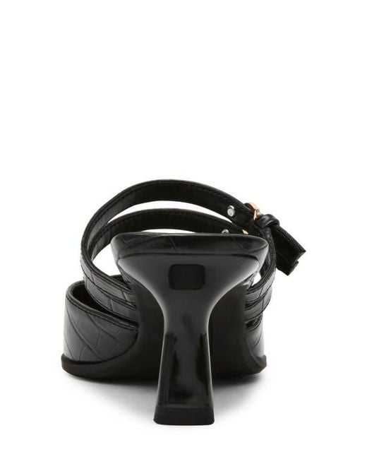 Anne Klein Black Colden Mule