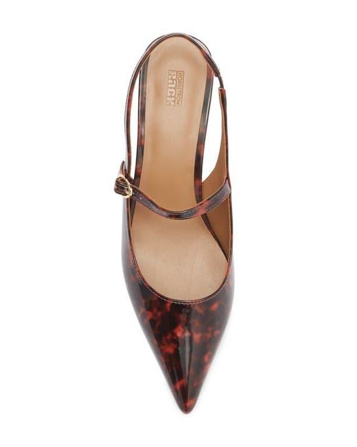 Nordstrom Rack Brown Miranda Slingback Pump