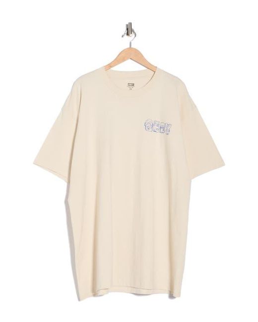 Obey Natural Abstract Things Graphic T-Shirt for men