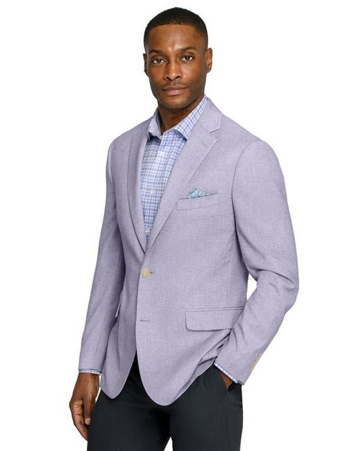 Con.struct Purple Solid Lino Sport Coat for men