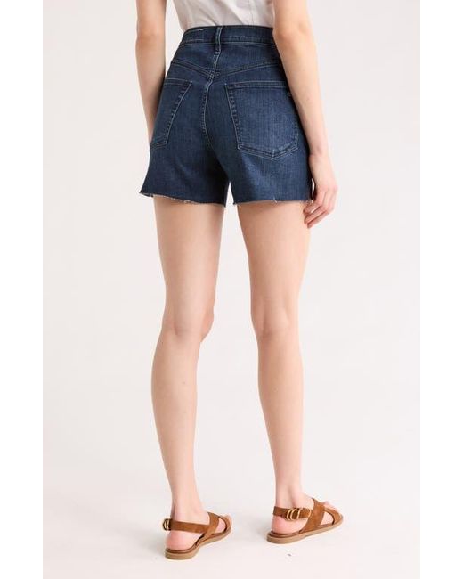 Rag & Bone Blue Retro Cutoff Denim Shorts